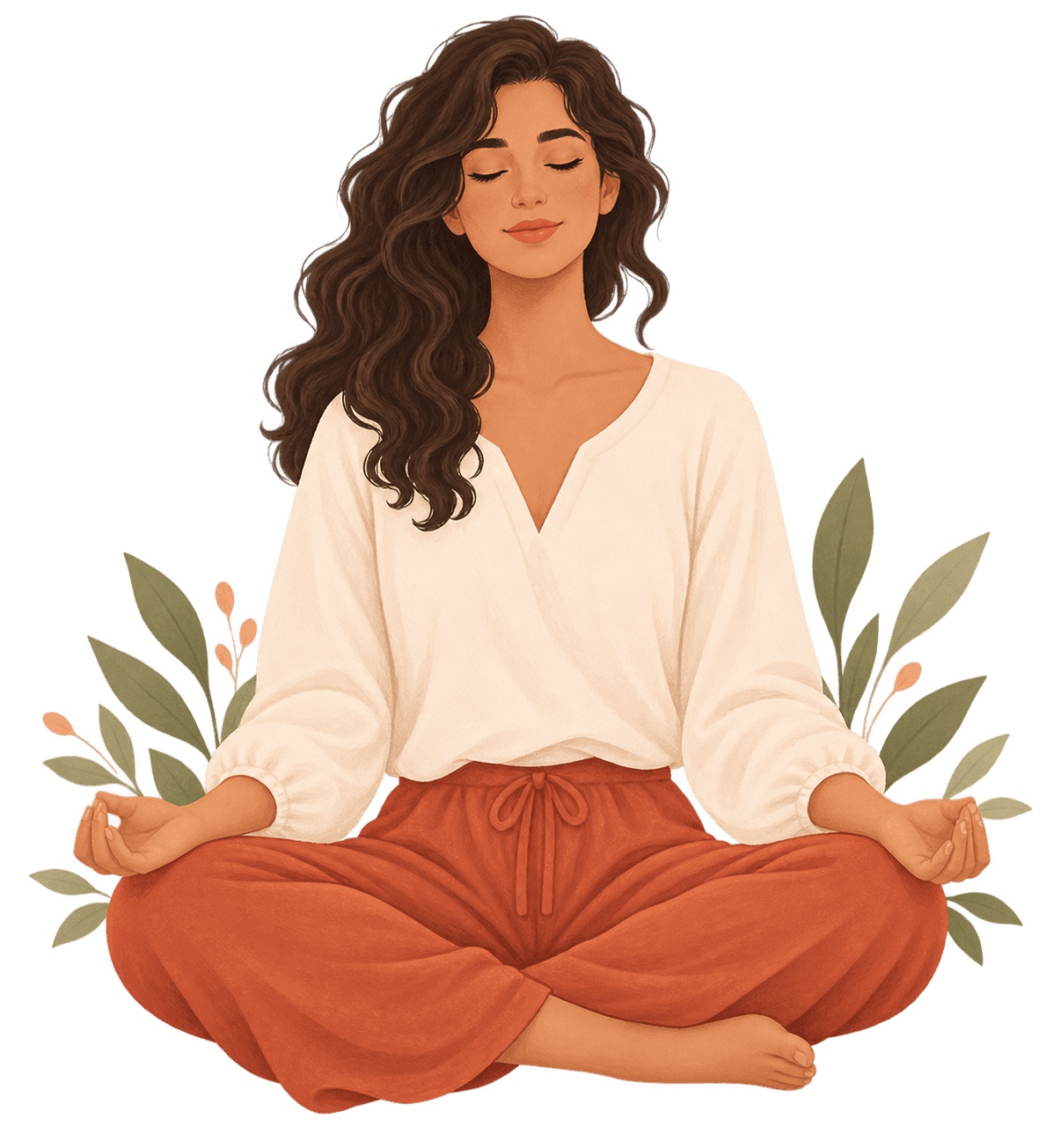 Illustration representing be mindful