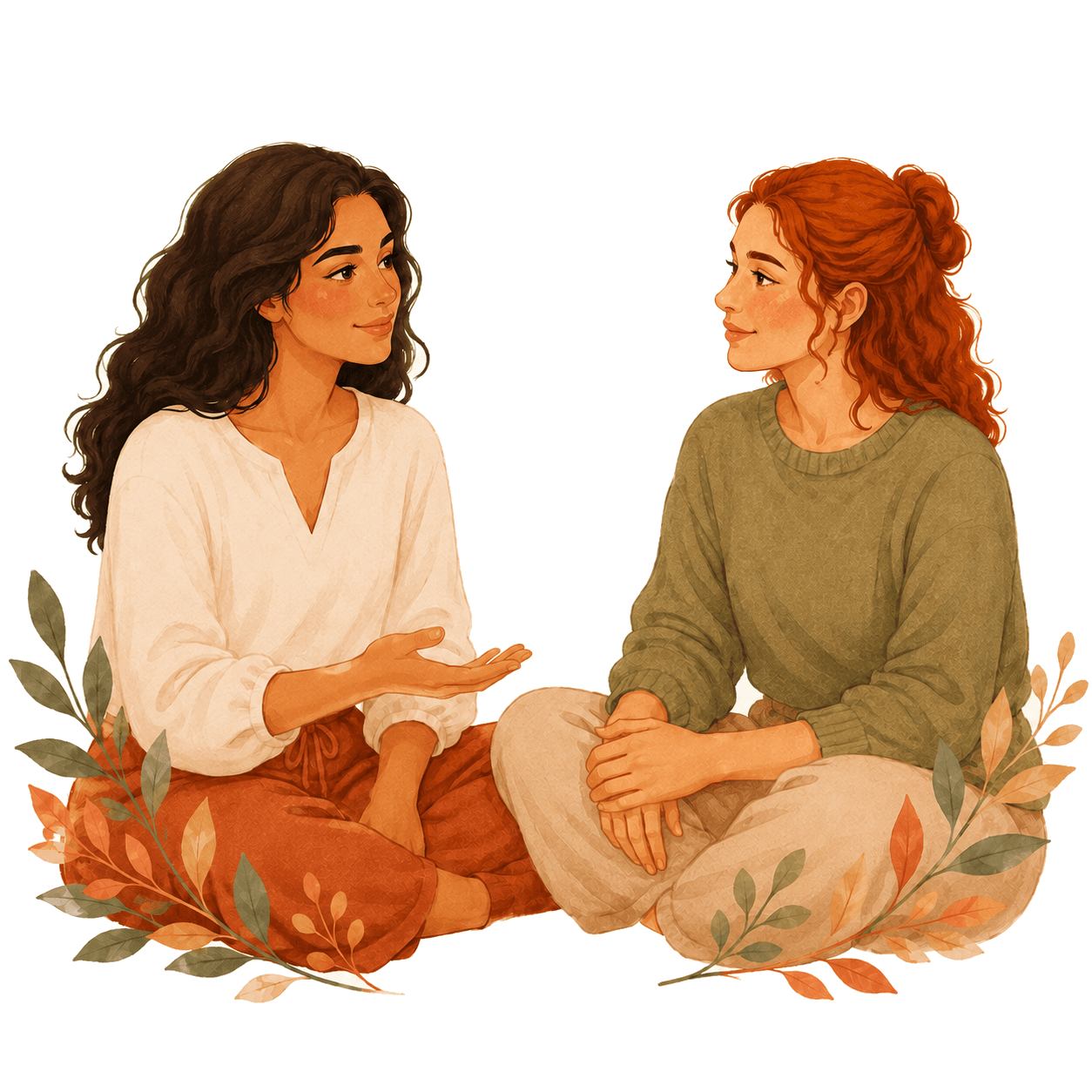 Illustration representing build healthier relationships
